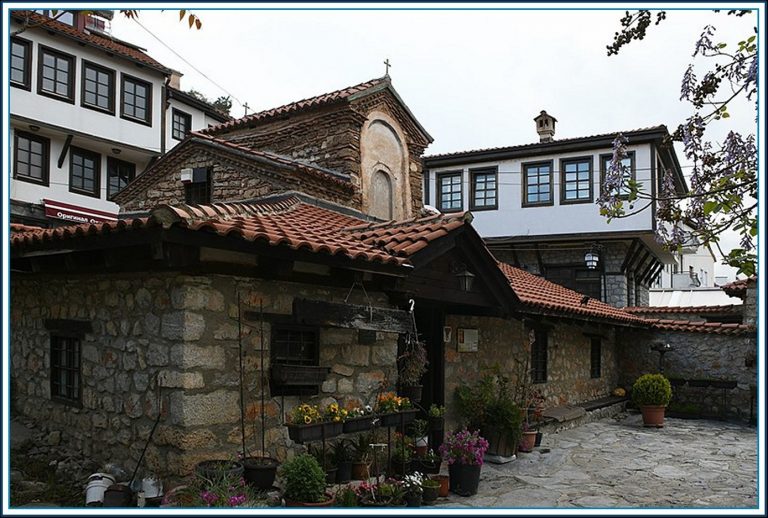 Ohrid, Sveti Bogorodica Bolnička (14. Jhdt.) .Охрид, Света Богородица Болничка